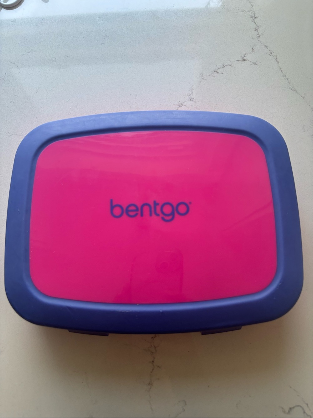 Bentgo Pink Lunchbox with Purple Trim